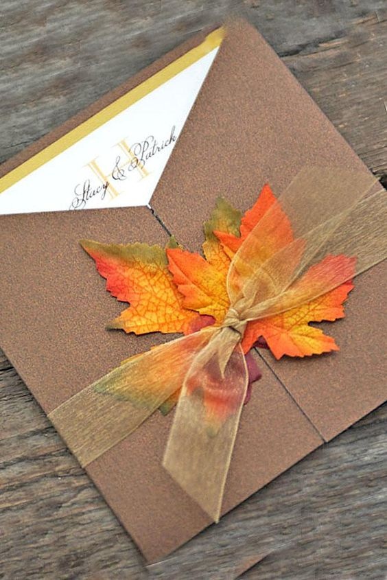 Autumn Wedding Ideas