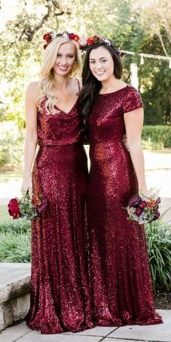 Christmas Bridesmaid Dresses