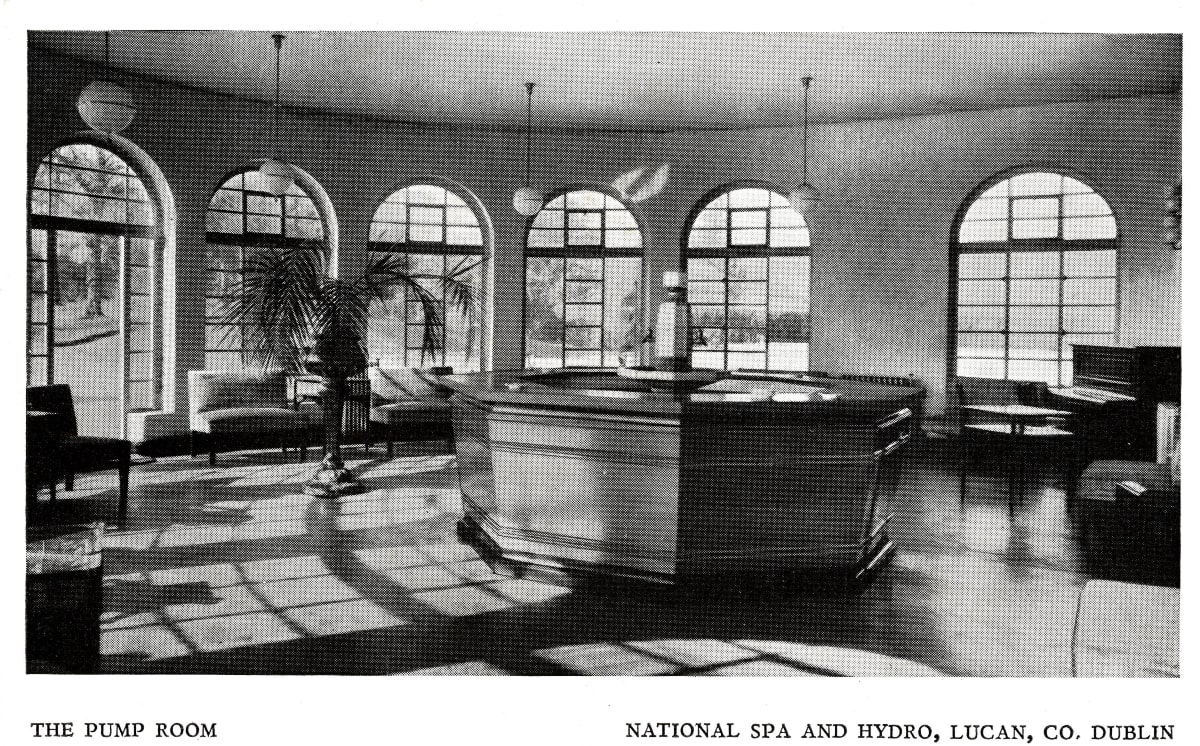 Pump Room Lucan Spa Hotel History