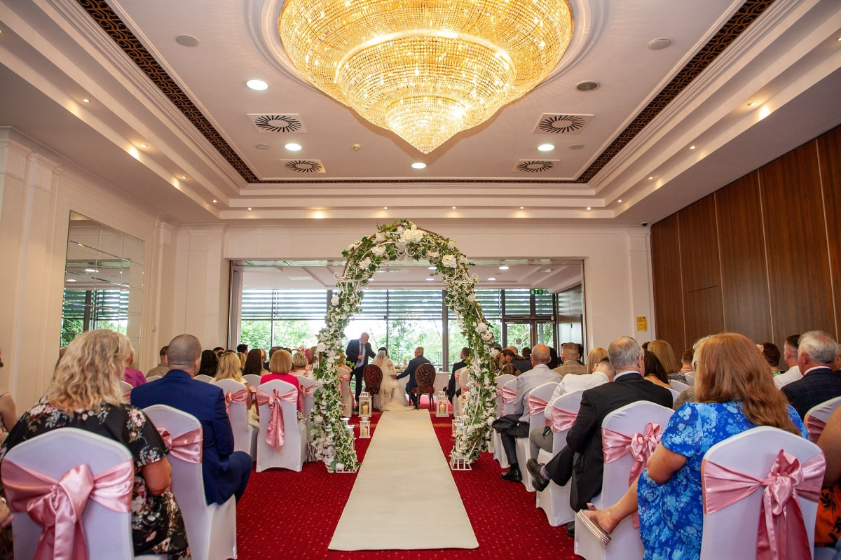 Lucan Spa Hotel Wedding Ceremony