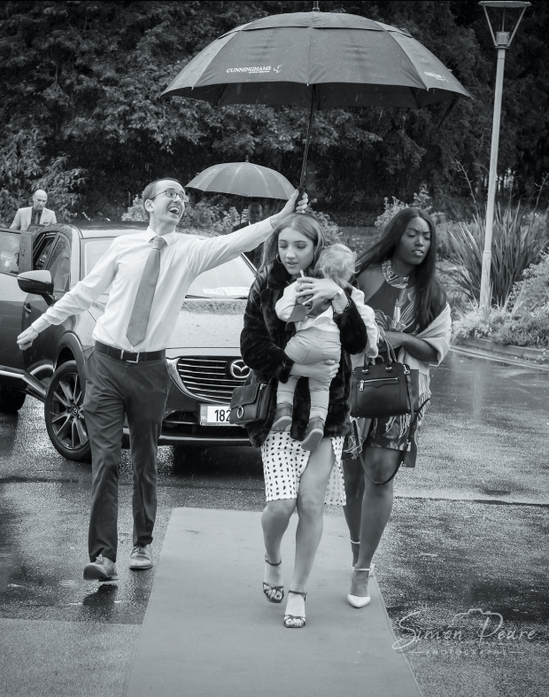 Raining Day Wedding Lucan Spa Hotel Raining Day Wedding Lucan Spa Hotel