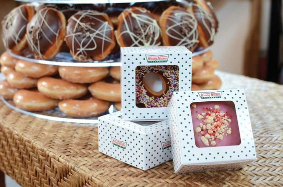 Krispy Kreme Wedding Favours